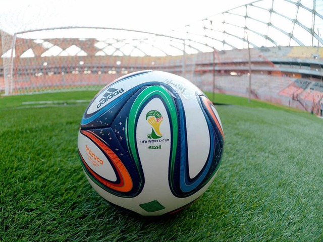 Bald wird der Ball in Brasilien ber den Rasen gekickt.   | Foto: dpa