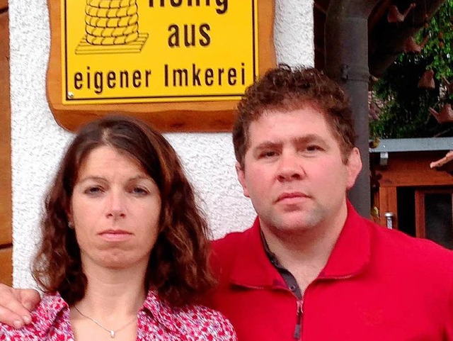 Rainer Eiche und Verena Christen  | Foto: Hege
