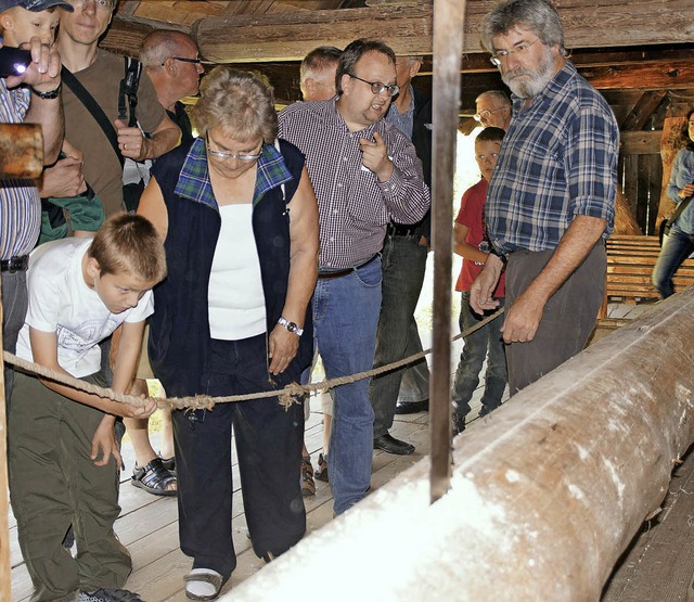 5800 Euro zahlt der Landkreis, um die Klopfsge in Frhnd in Schuss zu halten.   | Foto: archivfoto: Verena Wehrle