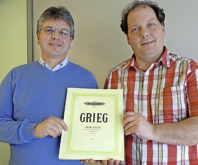 Clemens Staiger (links) und der neue SOH-Vorsitzende Tobias Burckhardt.   | Foto: Peter Stellmach