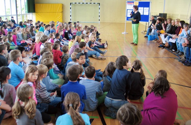 Besondere <Text>Projekttage stehen der...ie interessierten Eltern vorgestellt.   | Foto: Helmut Hassler