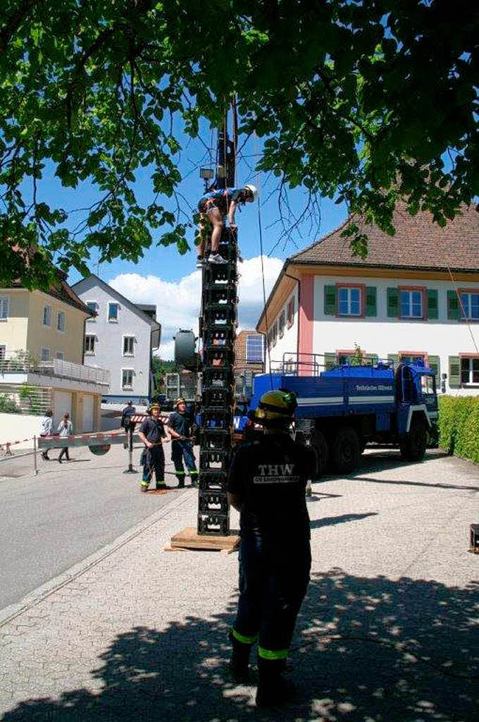 Richtig viel los war am Sonntag in Grwihl. Kein Wunder, schlielich wurde den Gsten auch richtig viel geboten.