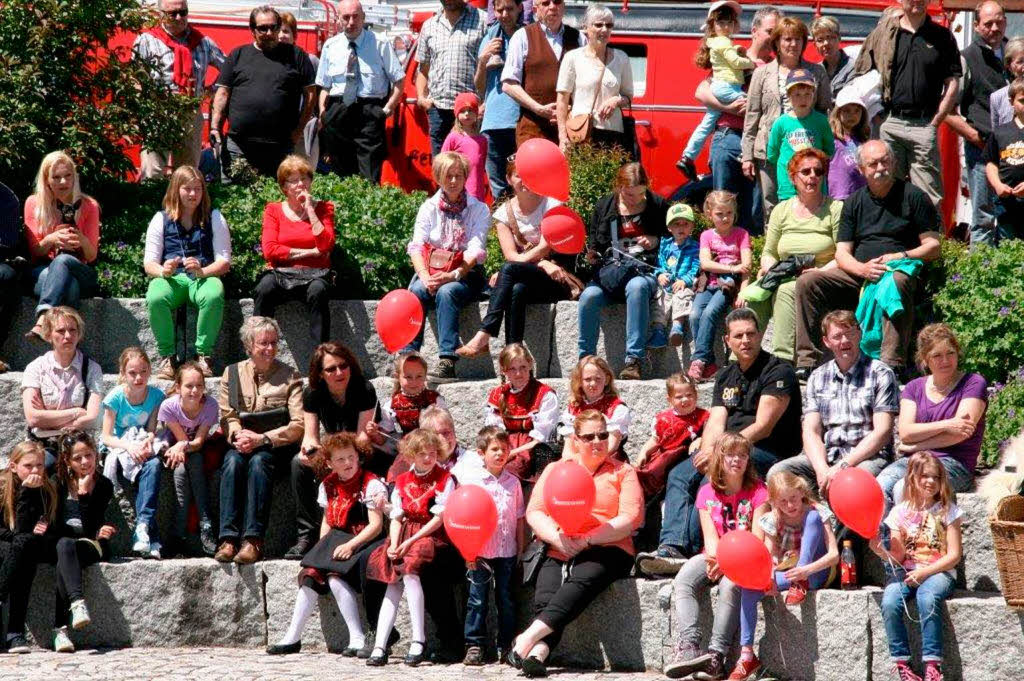 Richtig viel los war am Sonntag in Grwihl. Kein Wunder, schlielich wurde den Gsten auch richtig viel geboten.