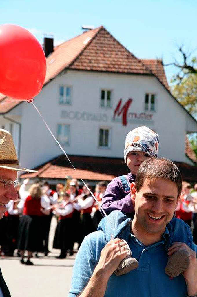 Richtig viel los war am Sonntag in Grwihl. Kein Wunder, schlielich wurde den Gsten auch richtig viel geboten.