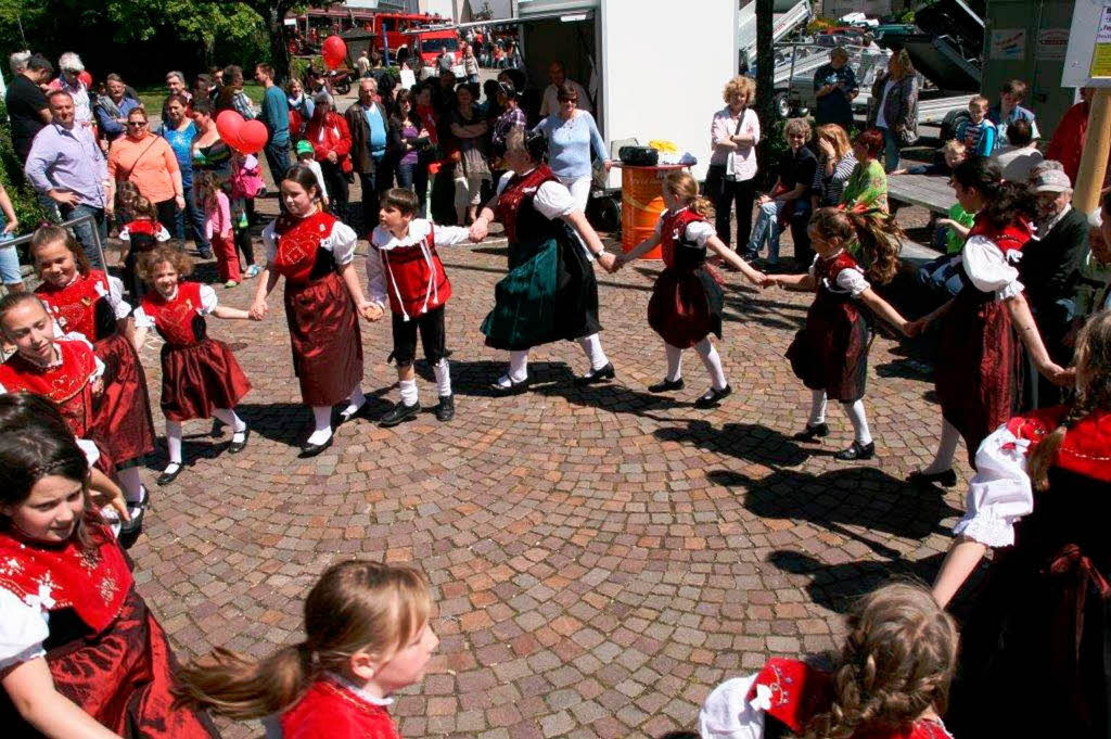 Richtig viel los war am Sonntag in Grwihl. Kein Wunder, schlielich wurde den Gsten auch richtig viel geboten.