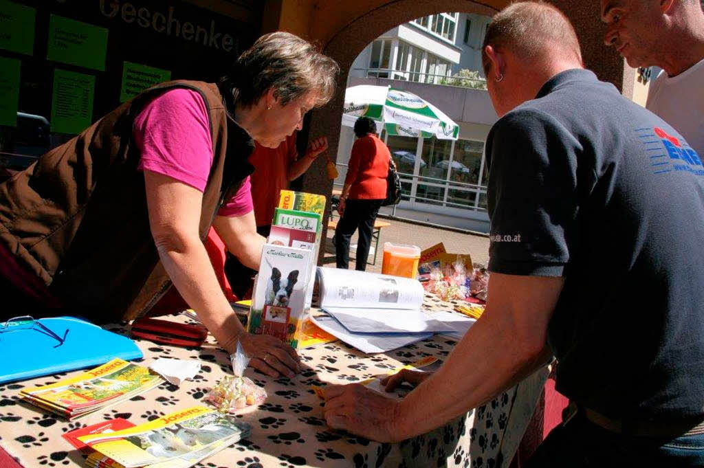 Richtig viel los war am Sonntag in Grwihl. Kein Wunder, schlielich wurde den Gsten auch richtig viel geboten.