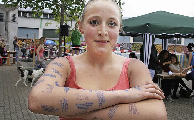 Zu den besten Luferinnen gehrte die ...rige Fabienne Metzger. Foto: Ines Bode  | Foto: Ines Bode