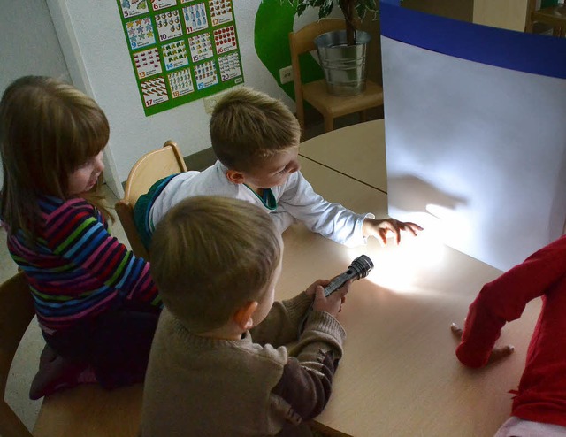 Forschen und Experimentieren im Kinderhaus Zauberwrfel   | Foto: zvg
