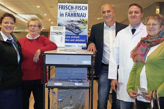 Frischer Fisch auf Bestellung