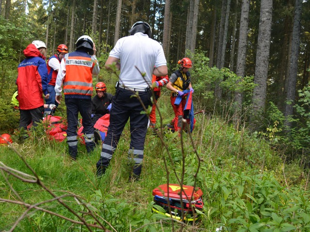 Die Retter konnten den Absturz nicht verhindern.  | Foto: Kamera24.tv