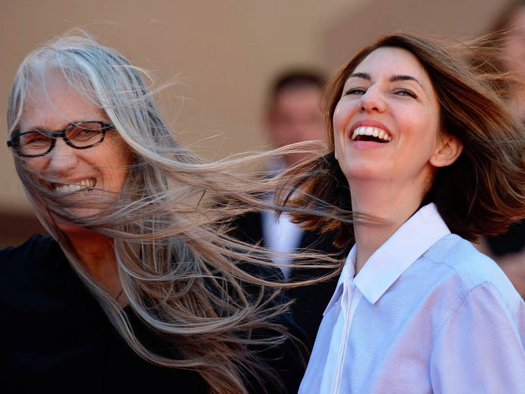 Jury-Prsidentin Jane Campion (links) und Jury-Mitglied Sofia Coppola