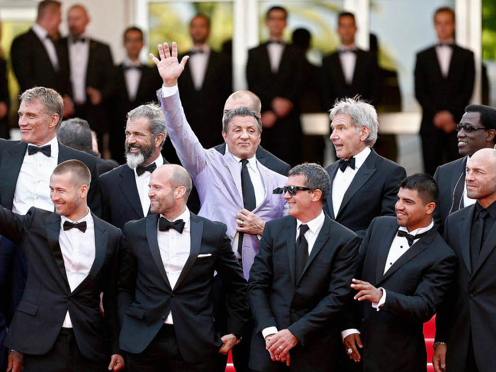 Lila schlgt Schwarz: Sylvester Stallone
