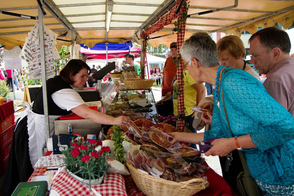 Impressionen von dem Naturparkmarkt in Elzach