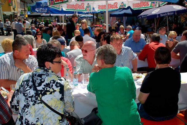 Gemtlich war&#8217;s beim Erlebnissonntag in Zell  | Foto: Steinfelder Edgar