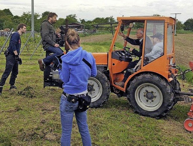 Der Dreh in den Mauch&#8217;schen Reben.   | Foto: privat