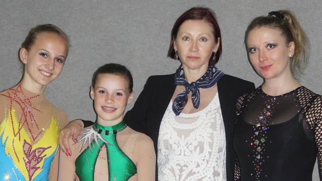 Jessica Botter (Foto oben) kam auf Ran... Tereschenko und  Elena Dormidontova.   | Foto: FotoS: Archiv/Dimitri Wolf