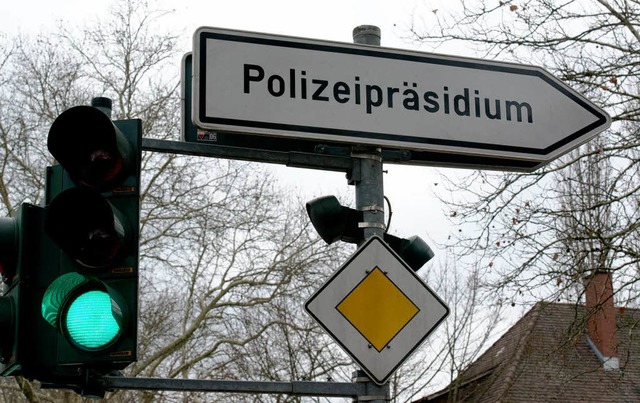 Gab es grnes Licht fr die Favoriten ... auf dem  Weg zum Polizeiprsidenten?   | Foto: dpa