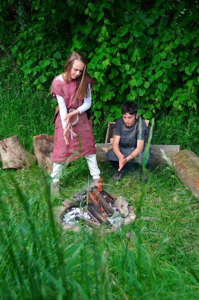 In der &#8222;Brenhhle&#8220; haben Ronja und Birk Zuflucht gefunden.  | Foto: Manfred Frietsch