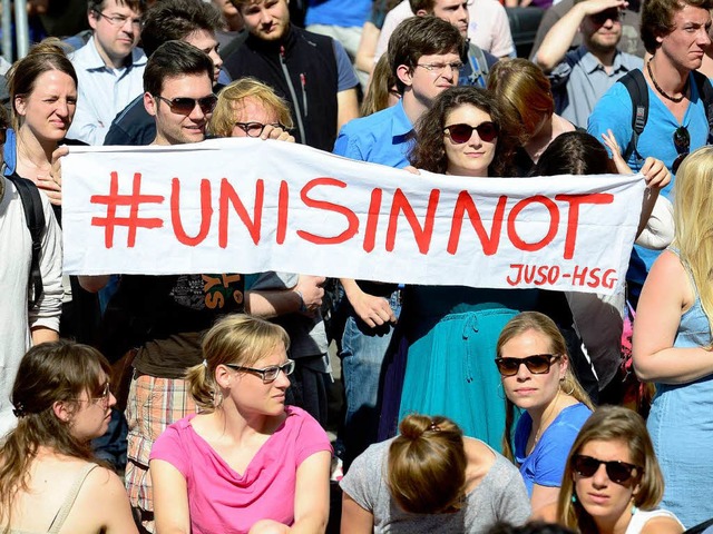 Freiburg beteiligt sich am landesweiten Aktionstag der Universitten im Land.  | Foto: Ingo Schneider