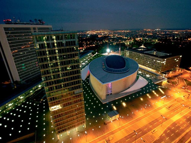 Die Philharmonie des Franzosen Christi...es Architektur-Highlight in Luxemburg.  | Foto: O.N.T. Luxemburg