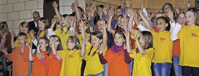 Die Schulchre &#8222;SuBaDoLa&#8220; und der Jugendchor Sulzbachtal   | Foto: Philipp