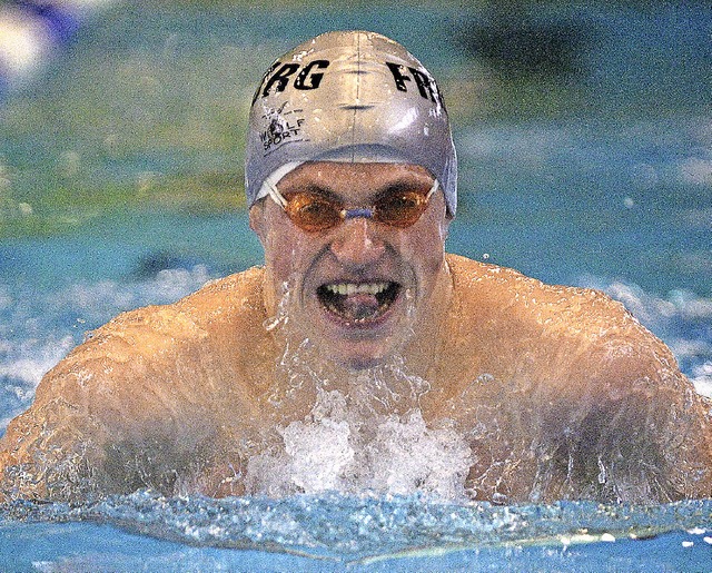 SG Regio-Schwimmer Oliver Frisch ging ...der  Jugend erfolgreich an den Start.   | Foto: Patrick Seeger