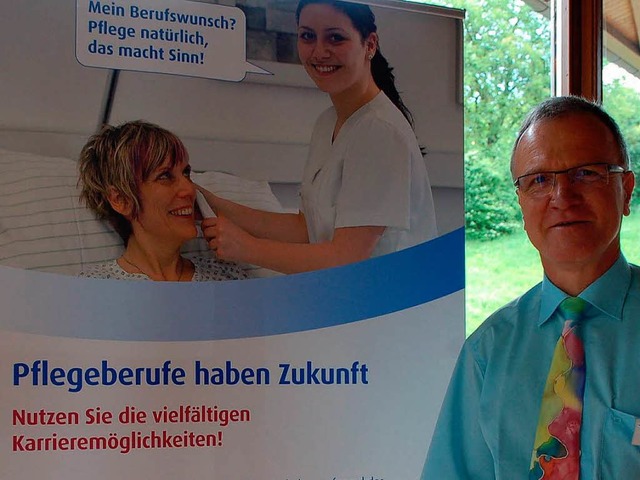 Hans-Jrgen Kargoll: Die Zahl der zu Pflegenden wird deutlich zunehmen.  | Foto: Rderer Hubert