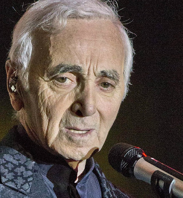 Charles Aznavour 2013 in Tel Aviv  | Foto: AFP