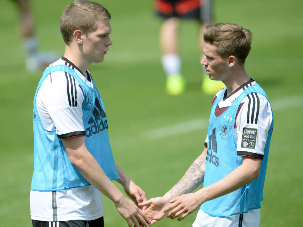 Kennen sich aus der Jugendnationalmannschaft: Matthias Ginter und Erik Durm