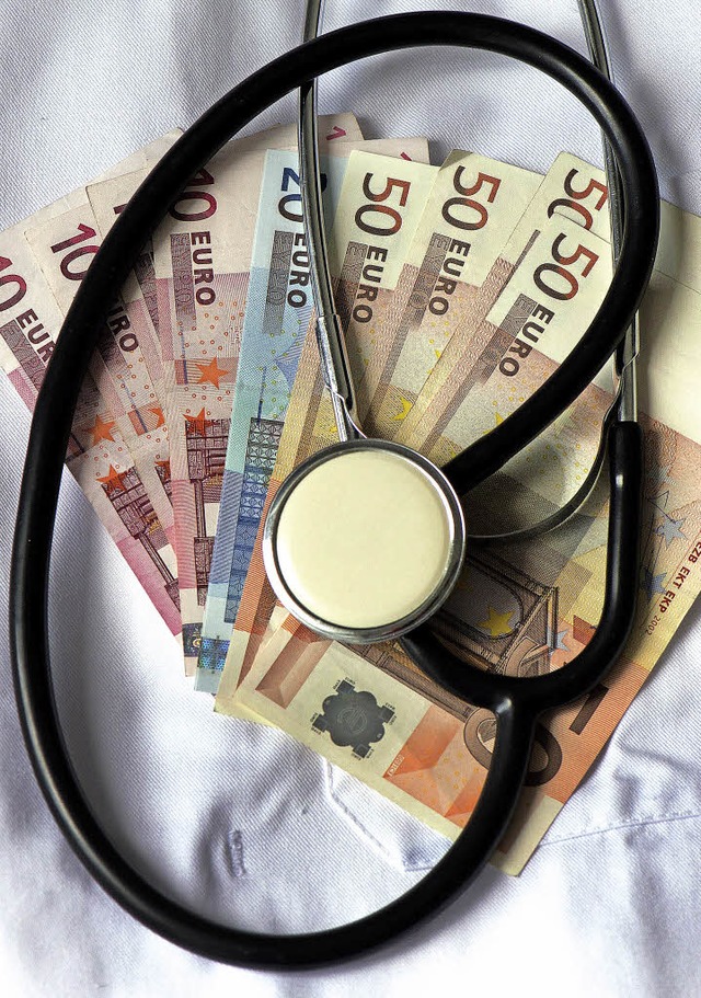 Gesundheit hat auch immer mit Geld zu ...d hier auch Managerqualitten gefragt.  | Foto: DPA