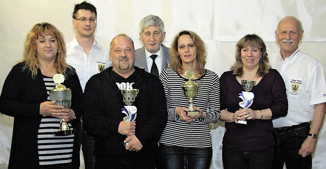 Die Siegermannschaft der Breisacher Sp...ern der Schtzengesellschaft Breisach   | Foto: privat