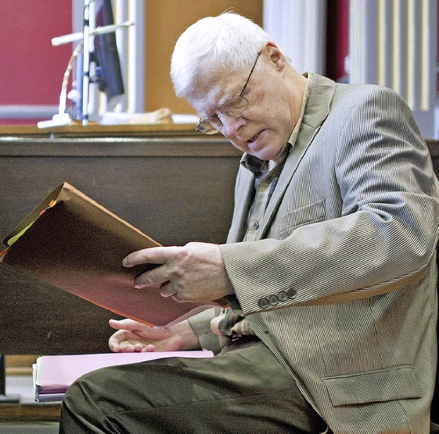 Andr Bamberski im Gerichtssaal  | Foto: afp