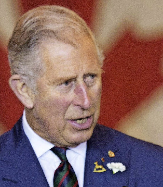 Prinz Charles in Kanada   | Foto: dpa