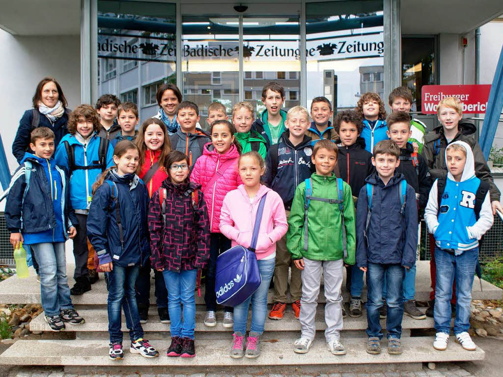 Die Klasse 4a der GHS Kollnau mit ihrer Lehrerin Michaela Rapp. Die Klasse 4a der GHS Kollnau mit ihrer Lehrerin Michaela Rapp.