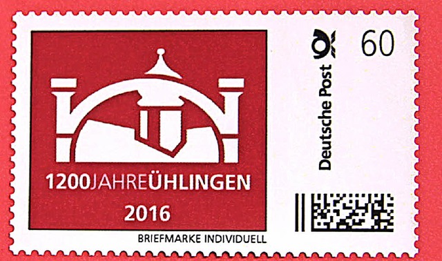 Briefmarke zum Jubilum.  | Foto: Rde