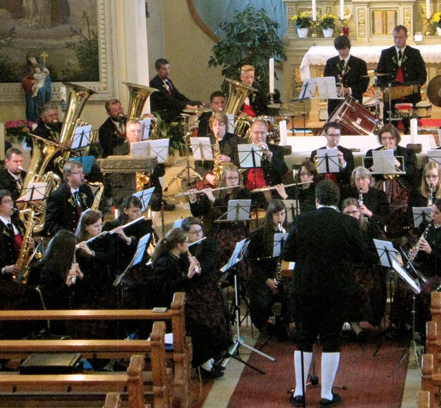 Erstmals seit mehr als 30 Jahren gab d...in Bernau-Auertal ein Kirchenkonzert.  | Foto: Ulrike Spiegelhalter