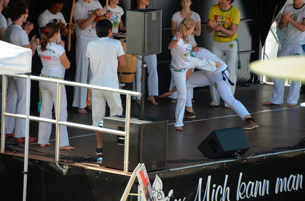 Capoeira macht Jungs und Mdchen Spa