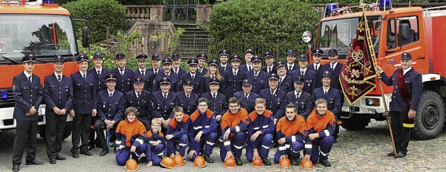Die Jungs und das  Mdel der Feuerwehr Munzingen   | Foto: PR