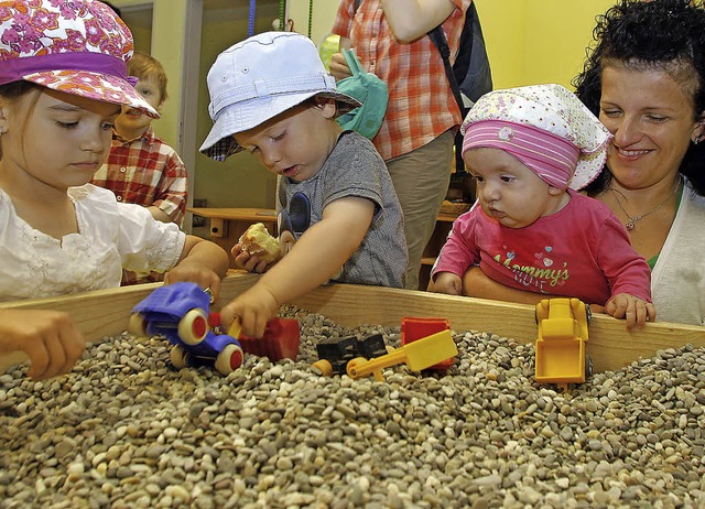 Die Jngsten lasen sich bei Spielen nicht stren.   | Foto: heidi fssel