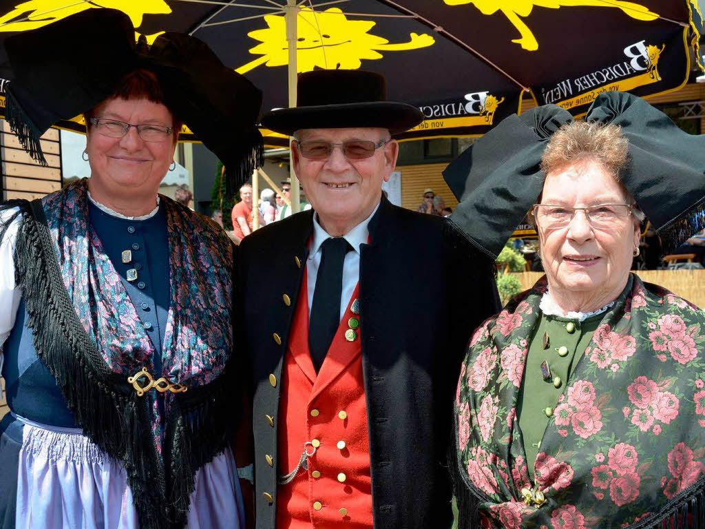 Rund 800 Teilnehmer waren beim groen Jubilumsumzug der WG Wolfenweiler auf den Beinen.