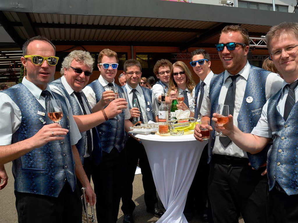 Rund 800 Teilnehmer waren beim groen Jubilumsumzug der WG Wolfenweiler auf den Beinen.