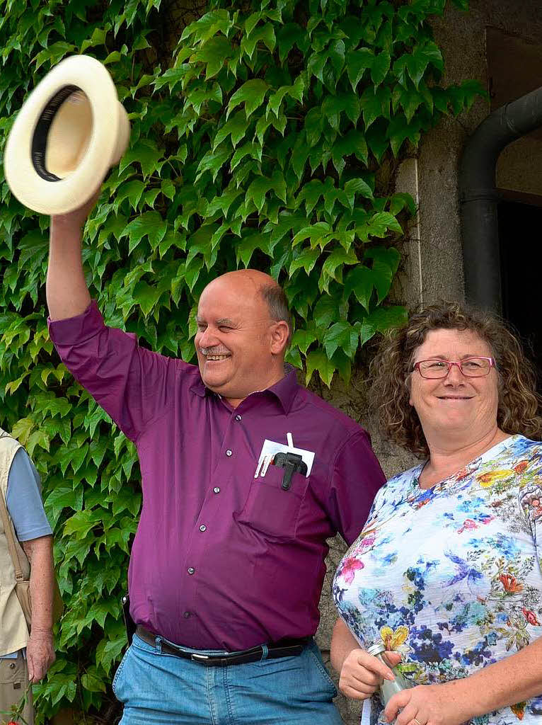 Rund 800 Teilnehmer waren beim groen Jubilumsumzug der WG Wolfenweiler auf den Beinen.