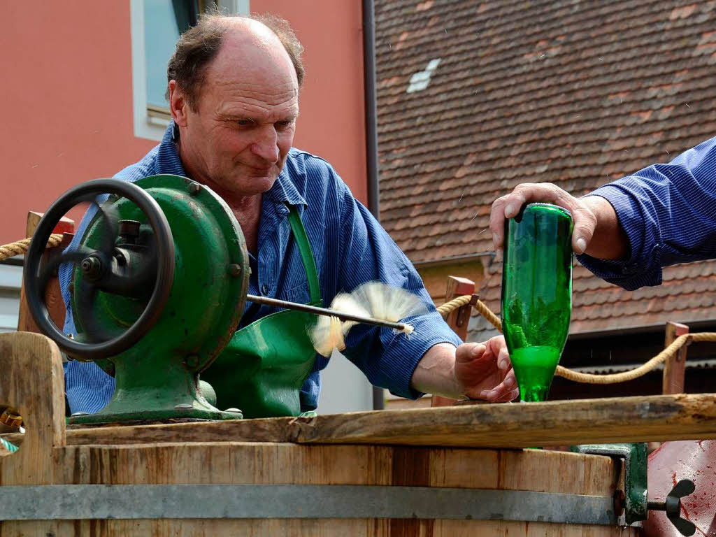 Rund 800 Teilnehmer waren beim groen Jubilumsumzug der WG Wolfenweiler auf den Beinen.