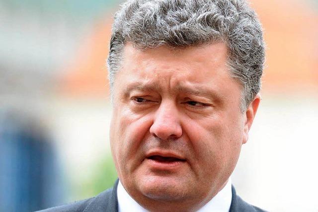 Poroschenko gewinnt Präsidentenwahl in der Ukraine