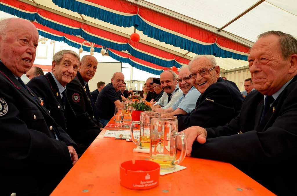 Impressionen vom viertgigen Fest der Freiwilligen Feuerwehr, Abteilung Nollingen.