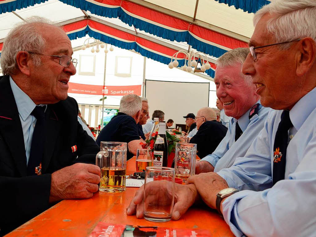 Impressionen vom viertgigen Fest der Freiwilligen Feuerwehr, Abteilung Nollingen.