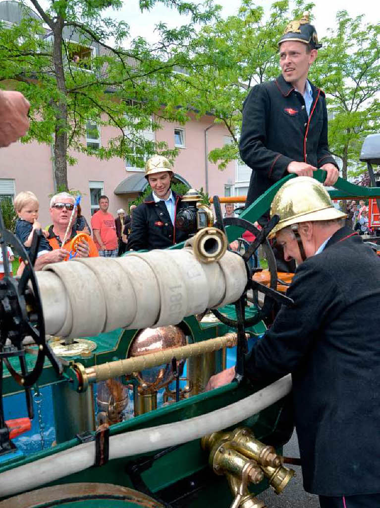 Impressionen vom viertgigen Fest der Freiwilligen Feuerwehr, Abteilung Nollingen.