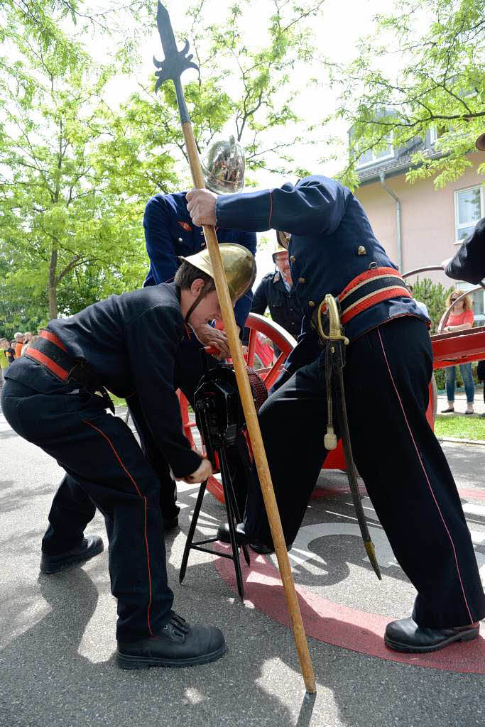 Impressionen vom viertgigen Fest der Freiwilligen Feuerwehr, Abteilung Nollingen.