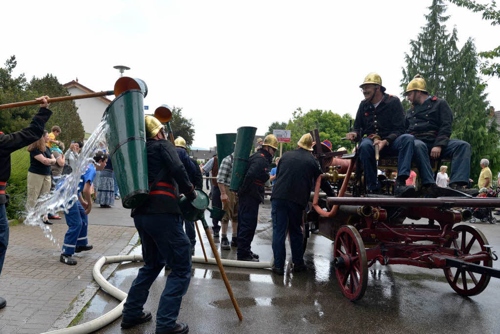 Impressionen vom viertgigen Fest der Freiwilligen Feuerwehr, Abteilung Nollingen.