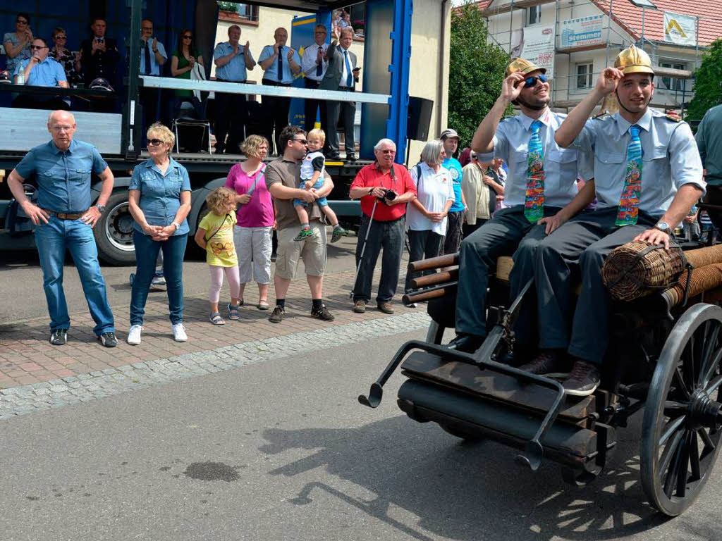 Impressionen vom viertgigen Fest der Freiwilligen Feuerwehr, Abteilung Nollingen.